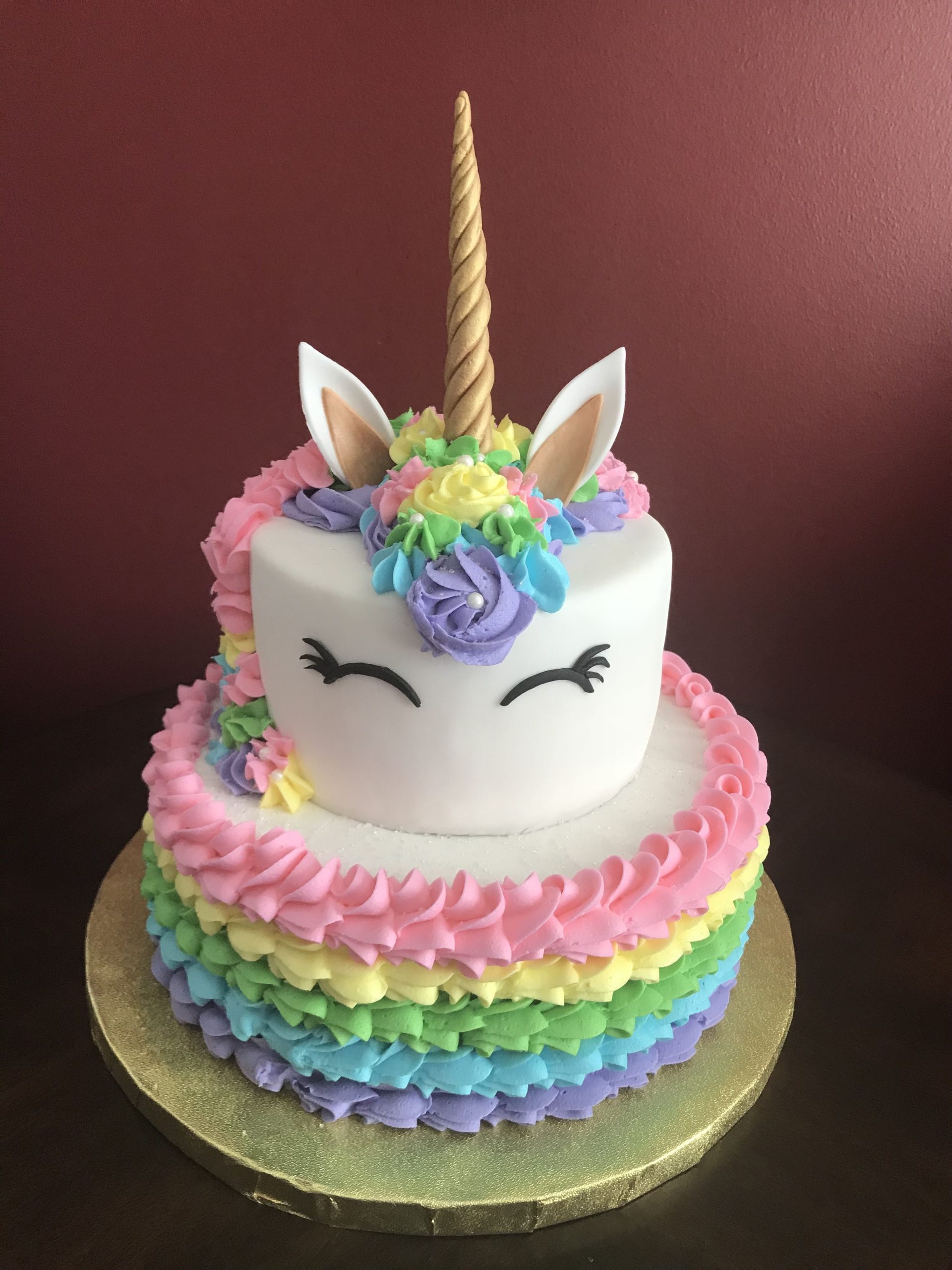 Fotos de pasteles de unicornio