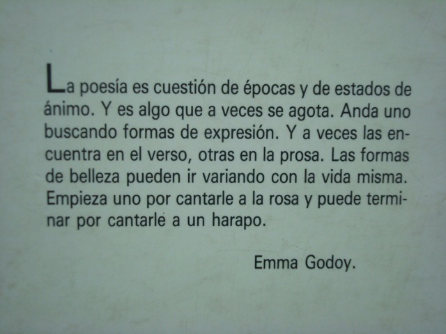 Reflexiones de Emma Godoy